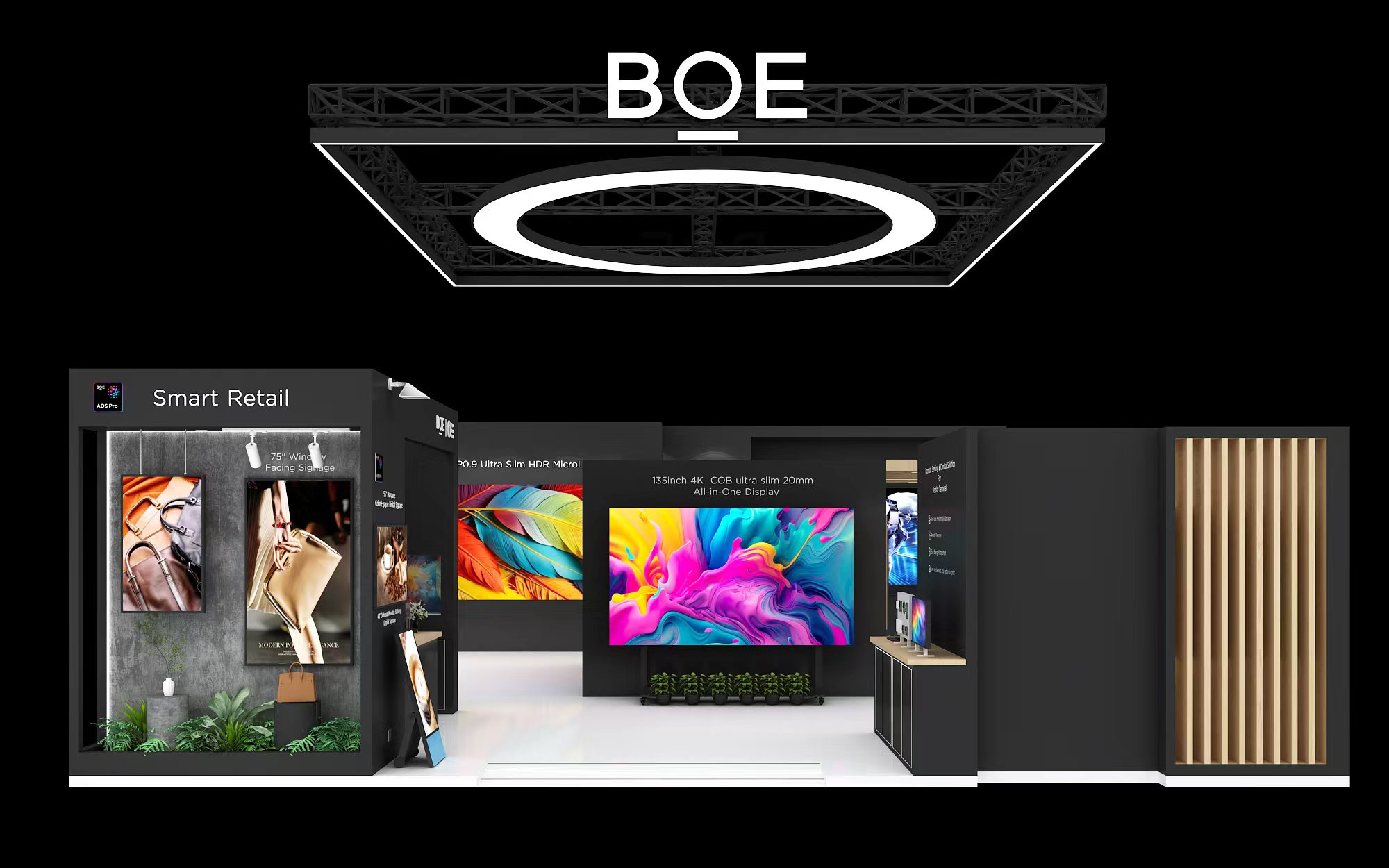 BOE Booth at ISE 2024